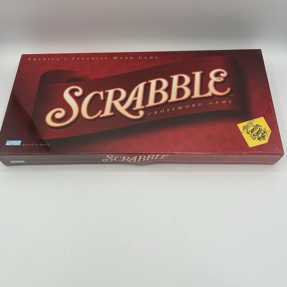 PARKER BROTHERS NIB SEALED SCRABBLE FAMILY GAME - NR